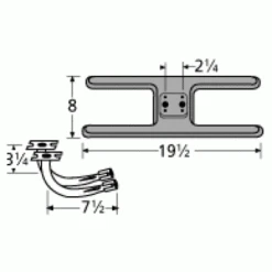 Sterling Cast Iron Burner Venturi Assembly Kit