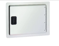 FireMagic Legacy 17 X 24 Horizontal Access Door With Black Handle - 23917-S