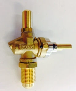 Falcon Natural Gas Brass Single Valve - 36100 -Outdoor Bbq Store 3610000 89518.1579793367.1500.1500
