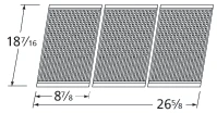 18 7/16 X 26 5/8, Charbroil, Kenmore Infrared Stainless Cooking Grid