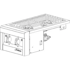 Artisan Built-in Double Side Burner - ARTP-SB2 -Outdoor Bbq Store Artisan Double Side Burner Drawing 91336.1650038588.1500.1500