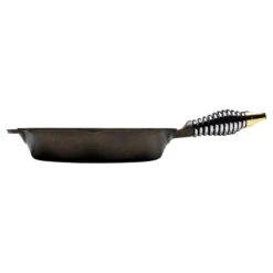 Finex 10" Cast Iron Skillet - No Lid -Outdoor Bbq Store Finex skillet 10 side 05615.1559682620.1500.1500