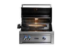 Lynx 30” Built-in Grill - 1 Trident Burner, 1 Ceramic Burner, Rotisserie - L30TR -Outdoor Bbq Store Lynx L30 Hood Open 18225.1607032924.1500.1500