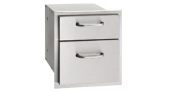 AOG Stainless Steel Double Drawer - 16-15-DSSD