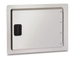 14 X 20 Horizontal Single Access Door, Black Latch Handle