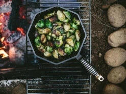 Finex 12" Cast Iron Skillet -Outdoor Bbq Store finex 12 cast iron skillet brussel sprouts 06792.1605903332.1500.1500