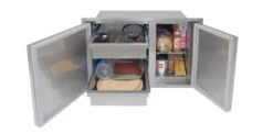 Alfresco 30" Low Profile Dry Storage Pantry | 21" Height - AXEDSP-30L