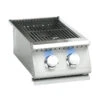 Summerset Sizzler PRO Series Double Side Burner W/ LED Illumination - SIZPROSB2