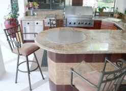 Cook-N-Dine 27.5" Dia Round Stainless Built In Teppanyaki - MO70 -Outdoor Bbq Store teppanyaki grill built in griddle cooktop MO70 cookndine1 01101.1661372762.1500.1500