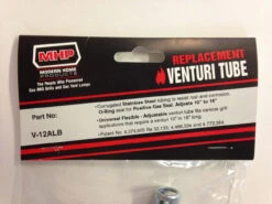 Universal Stainless Adjustable Single Venturi, X Long - V12ALB