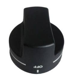 Viking Black Control Knob - PA010039