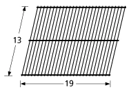 13" X 19", Porcelain Cooking Grid - 54501
