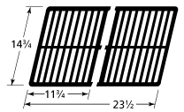 14 3/4 X 23 1/2, Arkla, Charmglow, Olympia Cast Iron Cooking Grid - 61602